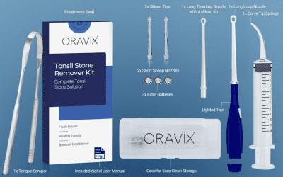 The Best Professional Tonsil Stone Removal Tool At Home – Oravix 3-Part Kit